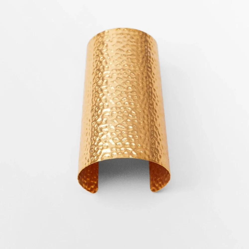 Zara limited edition textured metallic bracelet - Picture 1 of 3